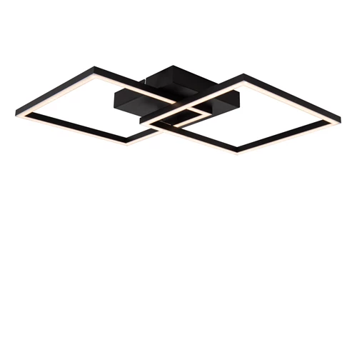 Lucide ARIANNE - Flush ceiling light - LED - CCT - 1x23W 2700K/4000K - Black - detail 2